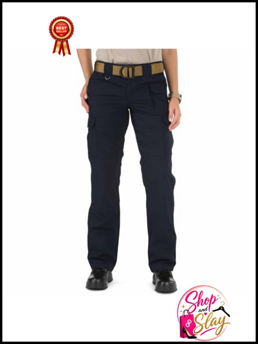 Tactical Cargo Work Pants Ripstop DWR Gusseted Duty Utility